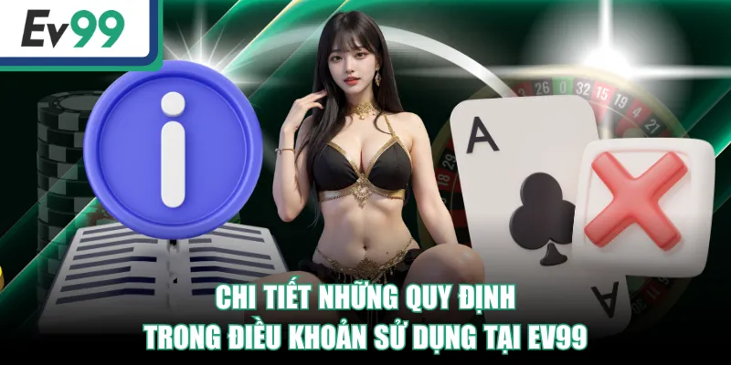 Chi tiết những quy định trong điều khoản sử dụng tại EV99